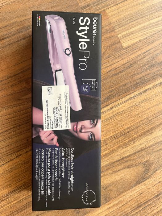 Безжична travel-size преса за коса Beurer StylePro