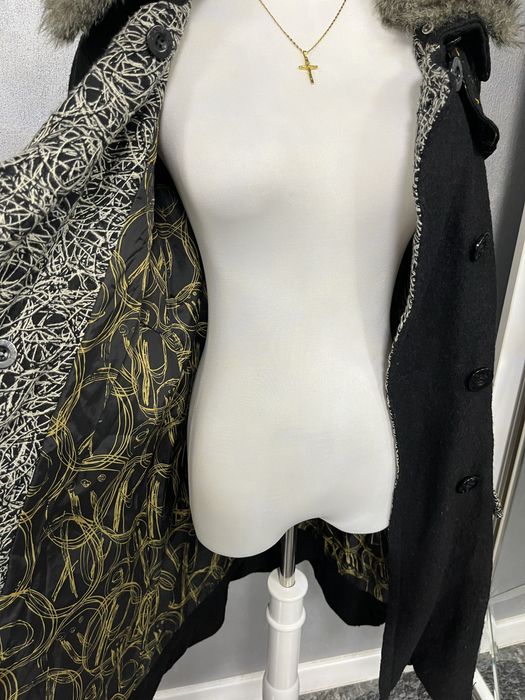 Palton Deisigual cu Blana Ecologica