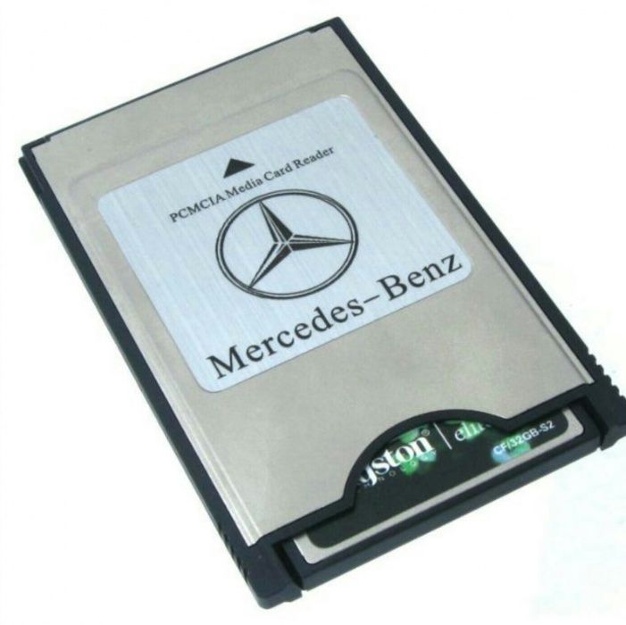 Pcmcia картридер , карта для W221, W216..W204 W212..Mercedes