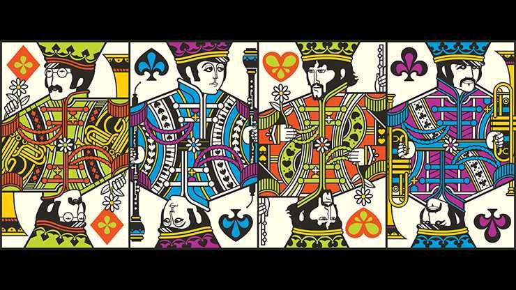 Carti de joc premium The Beatles by Theory 11