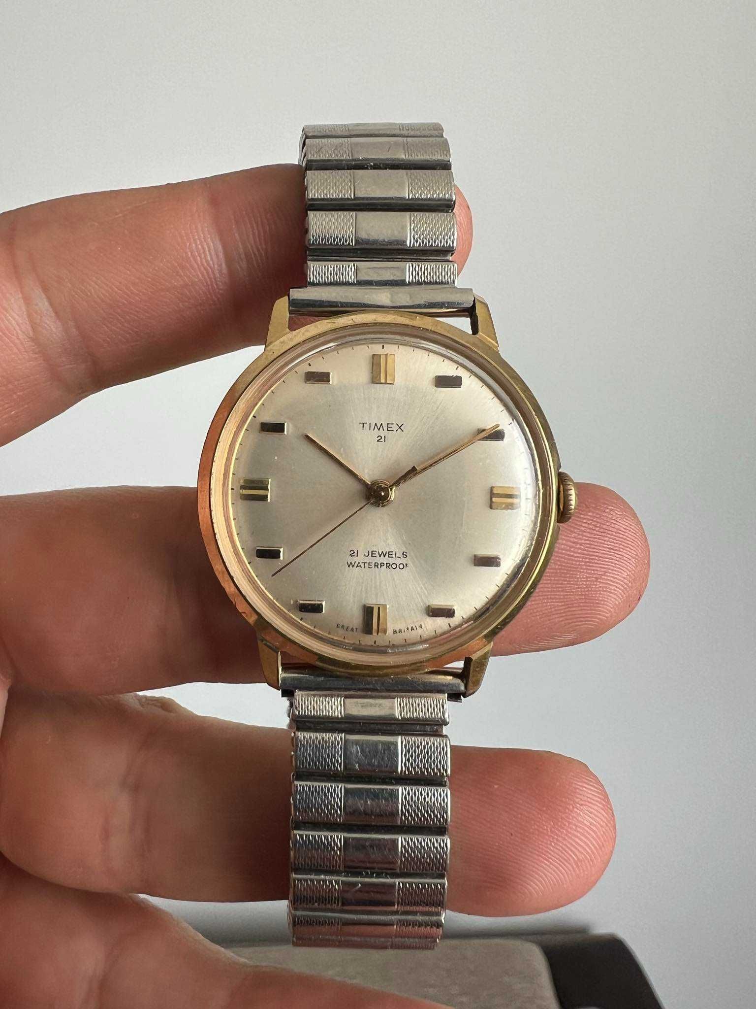 Ceas TIMEX 21 automatic Great Britain 21 jewels defect