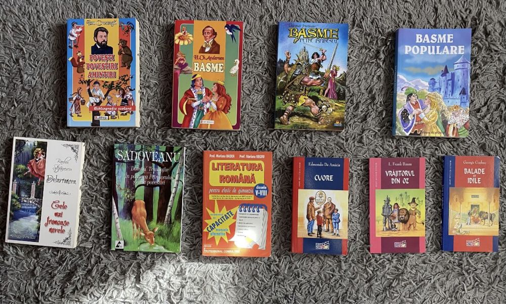 Vand lot carti peste 20bucati basme/poezii/povesti/balade/etc