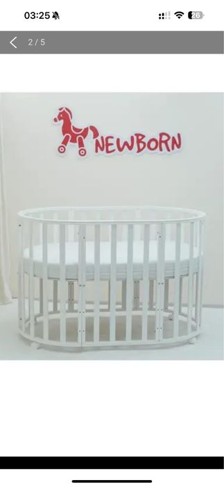 Продам манеж/кроватку трансформер до 5 лет