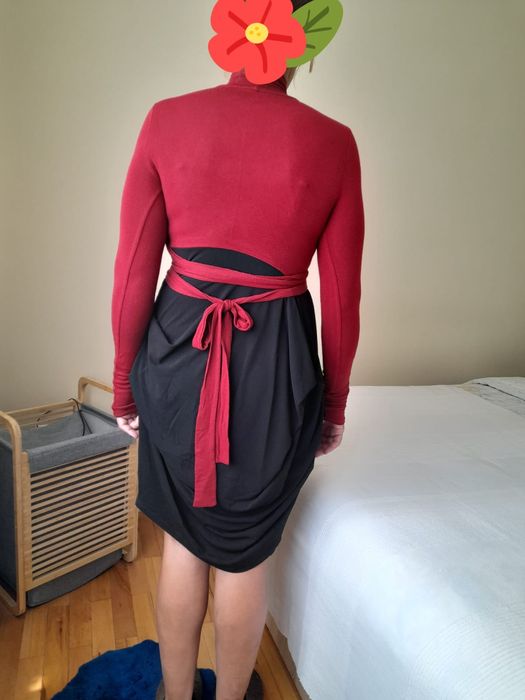 Rochie de toamnă - asimetrică