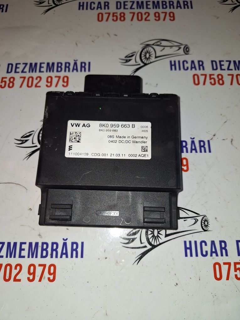 Modul stabilizator tensiune modul baterie Audi a4 b8 a5 8k0959663b