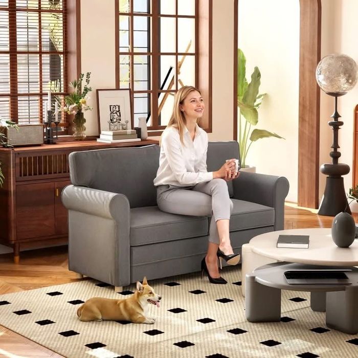 Двуместен диван HOMCOM