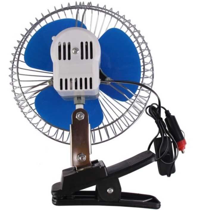 Вентилатор с перка 6" за Автомобил / Камион 2913-1 с Щипка- 24V
