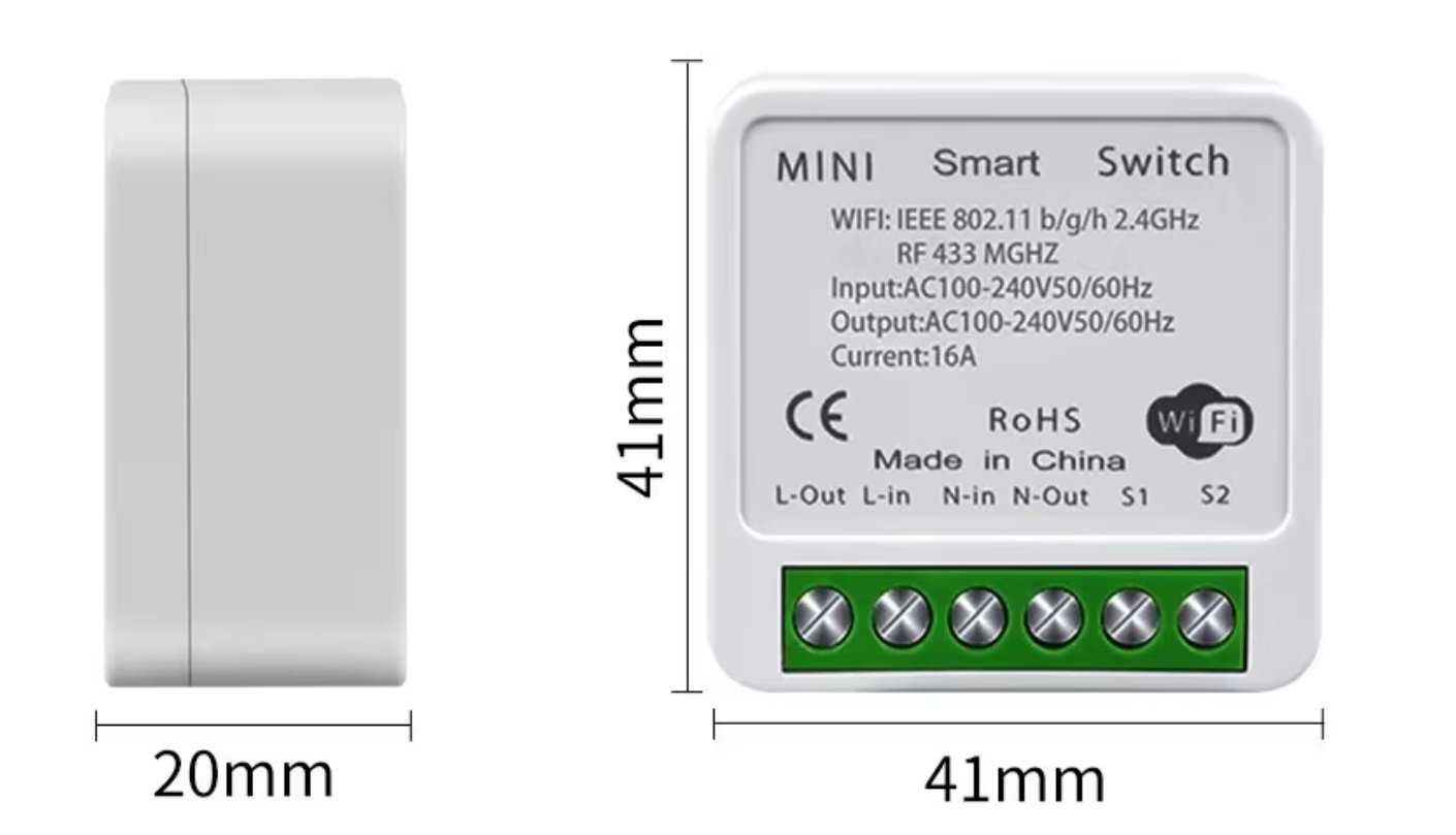 Smart Life, Tuya 16A , смарт реле със WIFI ZigBee RF433 Mhz