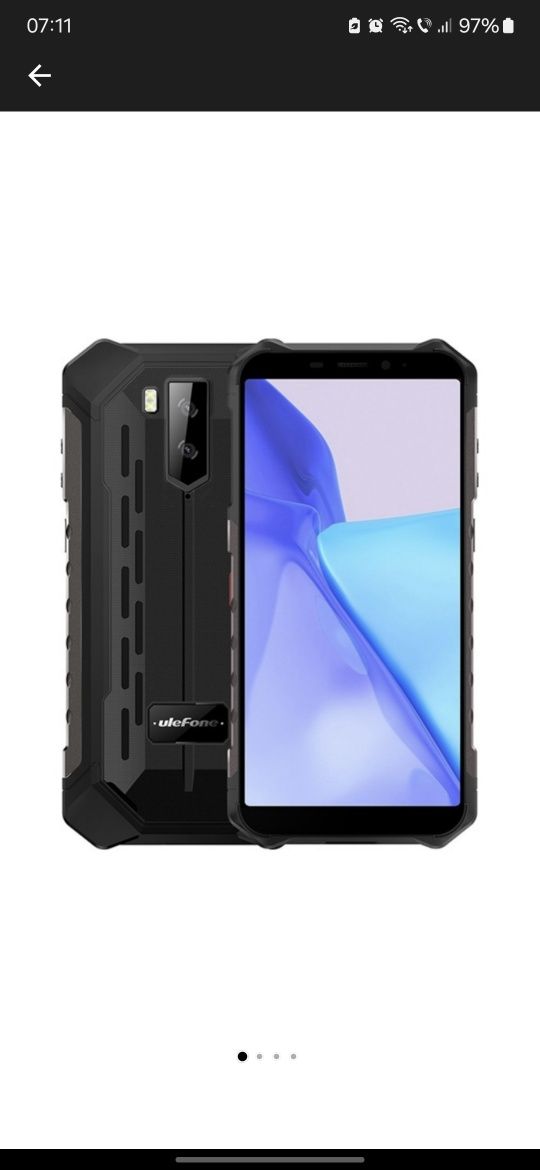 Telefon mobil Ulefone Armor X9 Pro Negru, 4G, IPS 5.5", 4GB RAM, 64GB