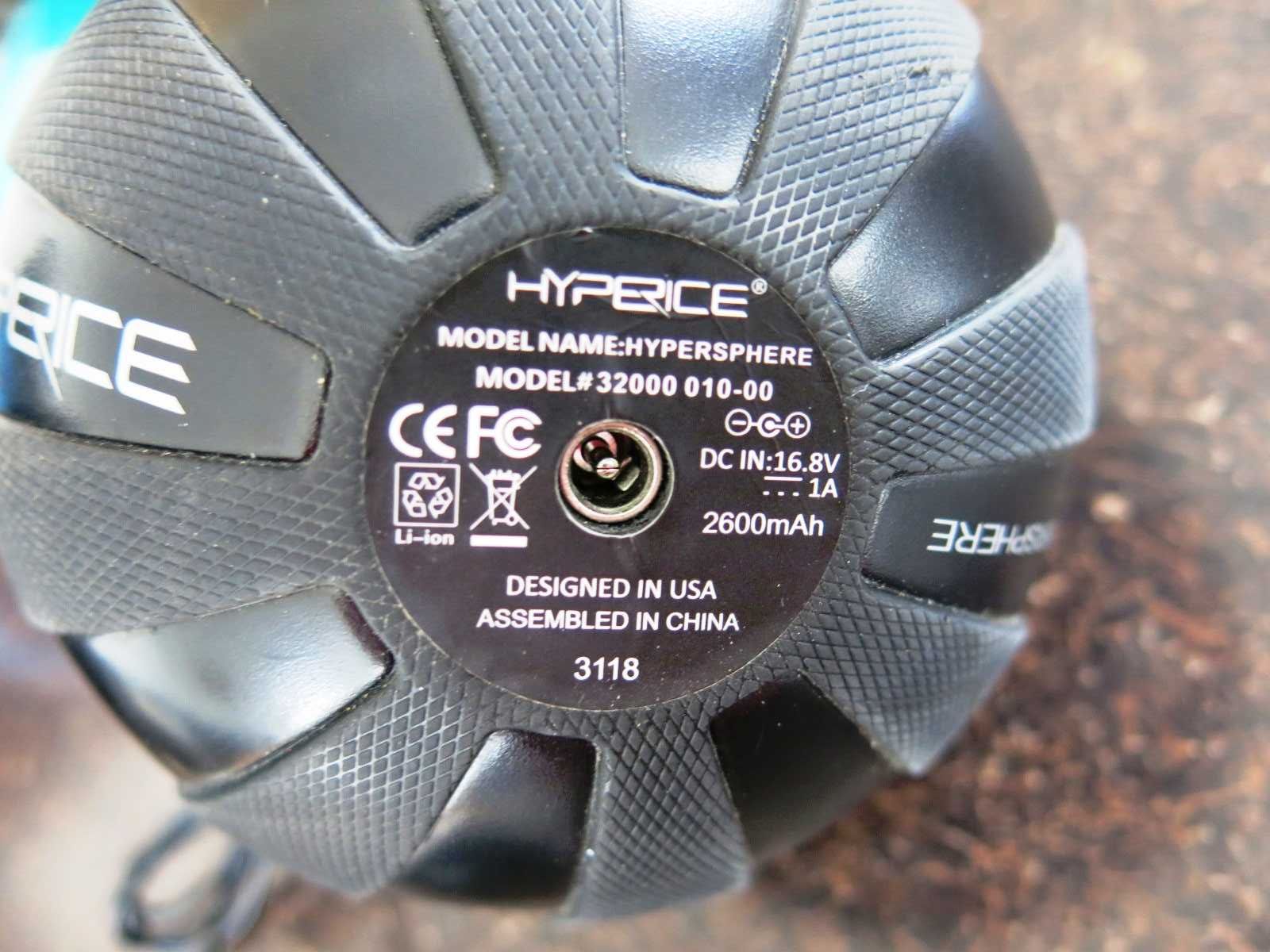 Вибриращ масажор Hyperice Hypersphere