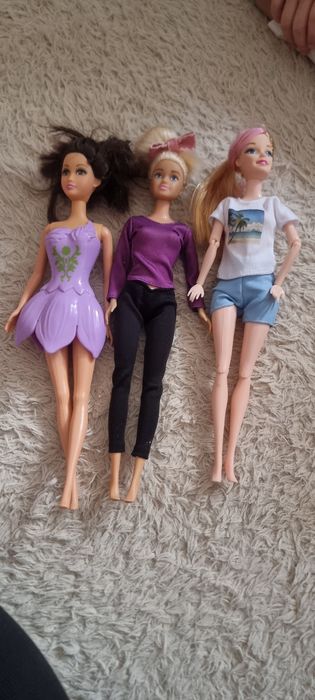 Lot de 3 papusi barbie