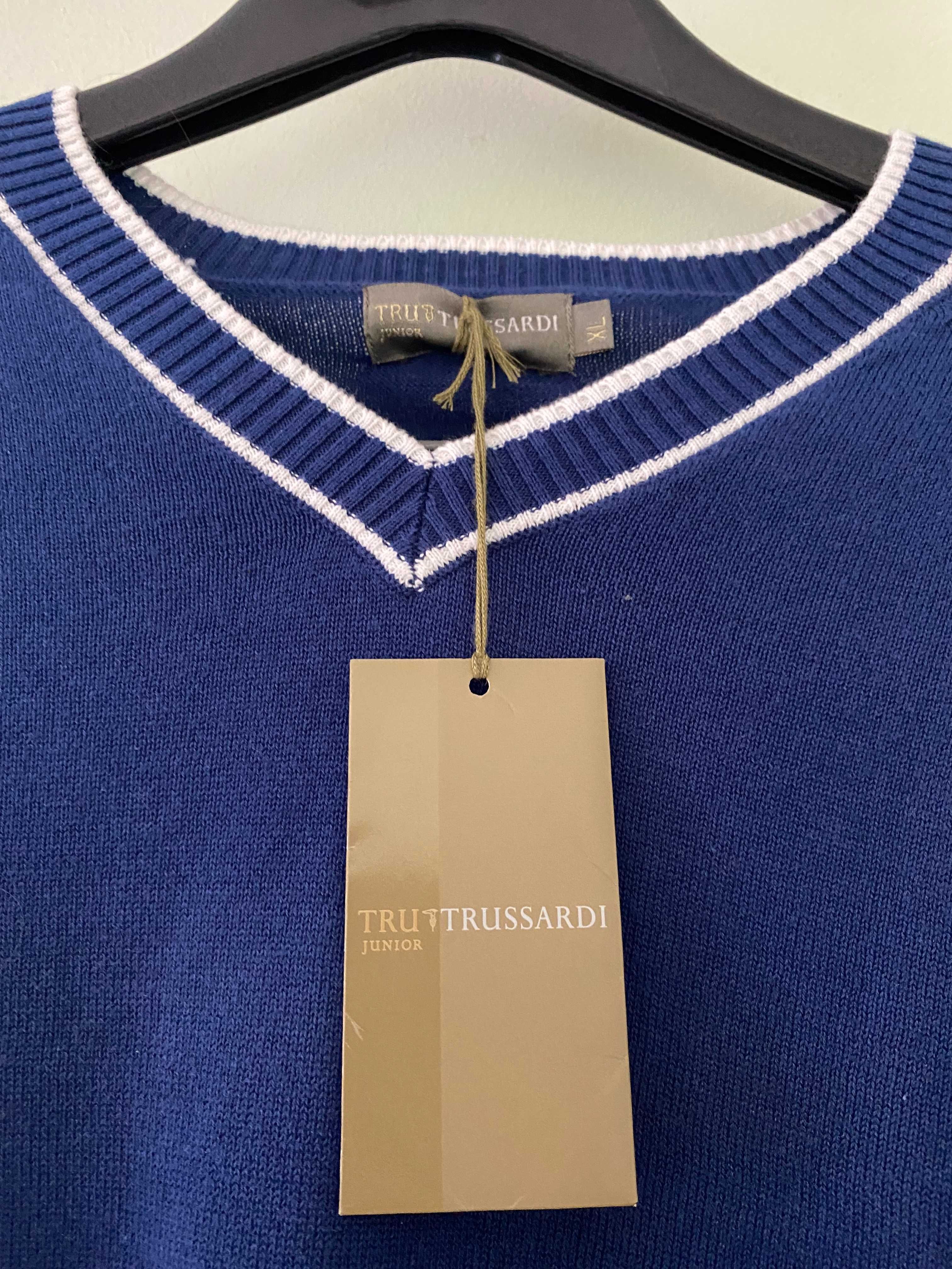 pulover anchior copii, Trussardi, masura XL, 10-11 ani, cu eticheta