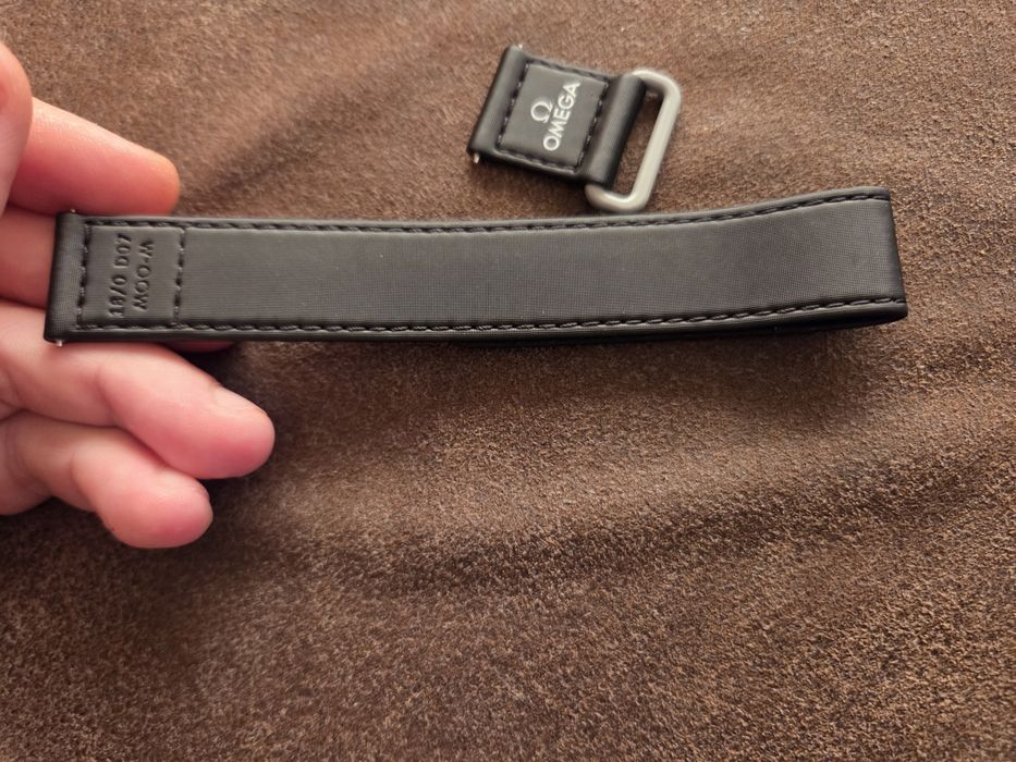 Оригинална каишка - Omega x Swatch Moon