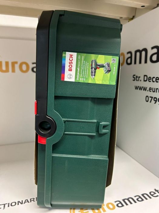 Masina de gaurit si insurubat cu percutie pe acumulator Bosch -D-