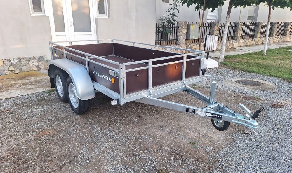 De Vânzare Remorcă Nou 2 AXE / Cat B / Carte RAR CIV / An 2025