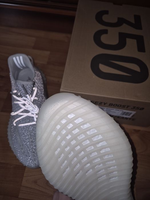 Yeezy 350 “Static” Reflective White