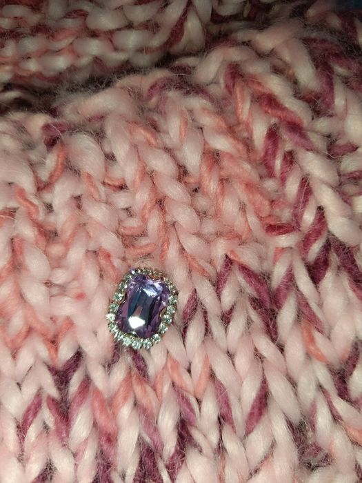 Шал и шапка от мекичка прежда