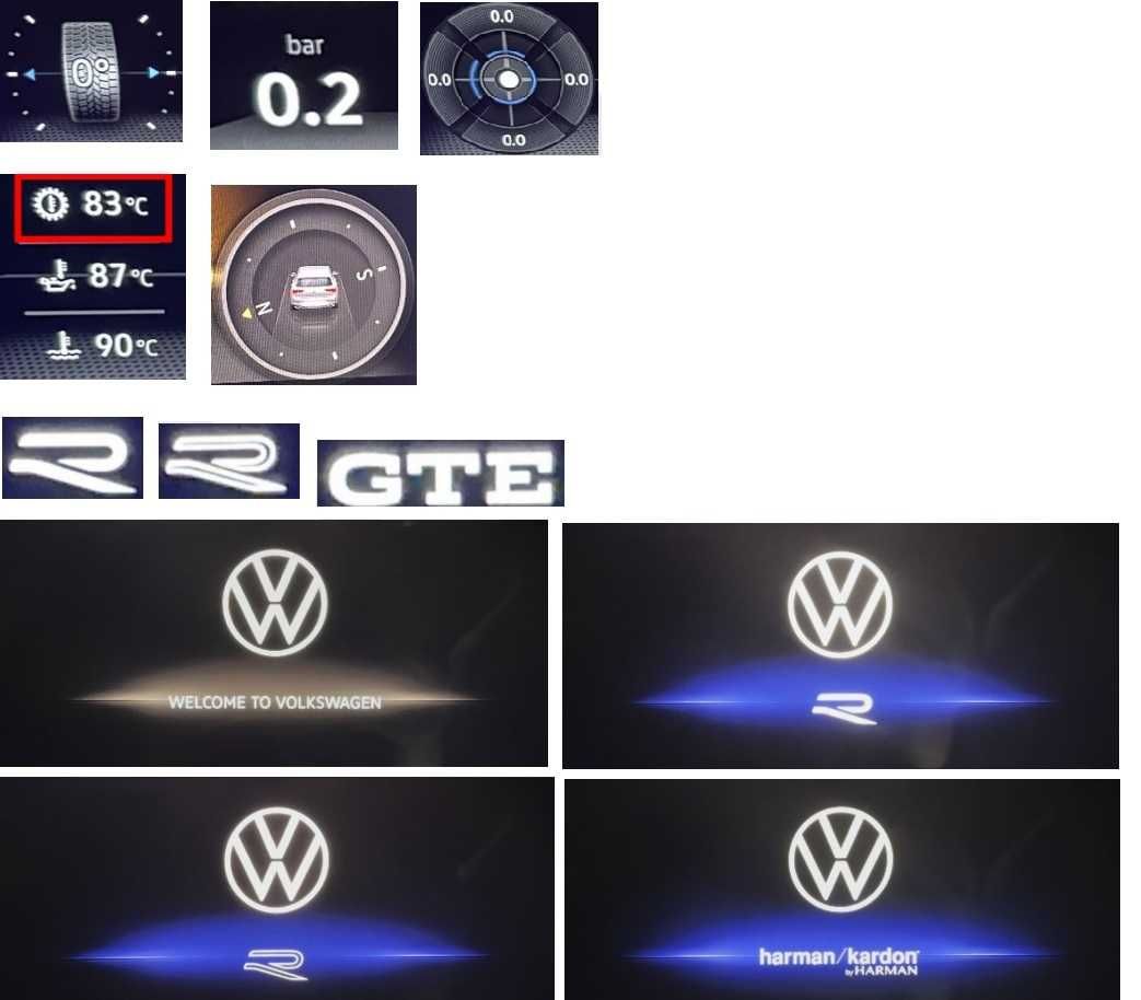Codari Activari functii  Golf 8 VW AUDI Tester Diagnoza auto