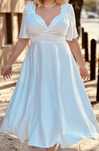 Rochie cununie civila / nunta 46/48 IDUFASHION