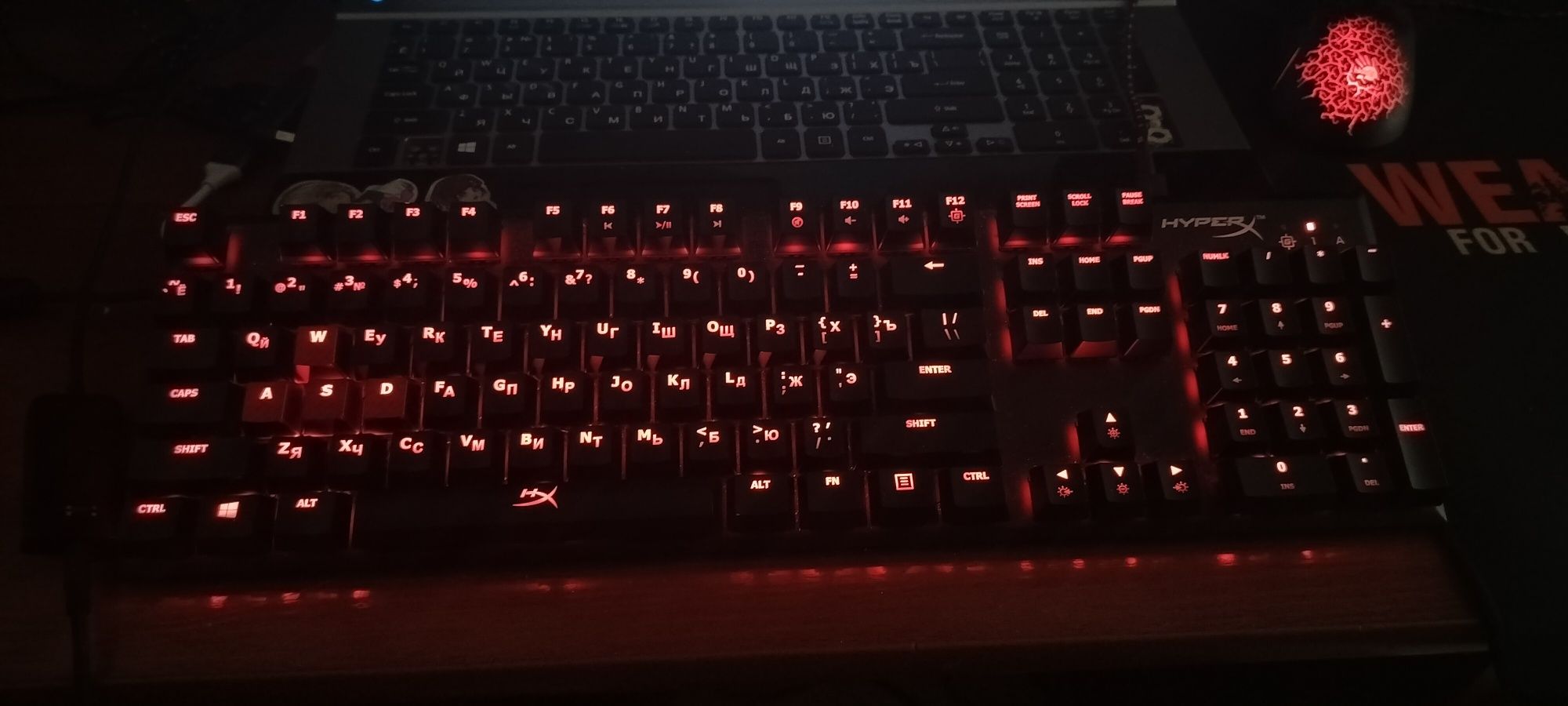 Продам клавиатуру hyper x