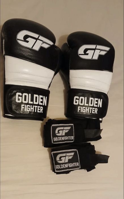 Manusi + bandaje Golden Fighter