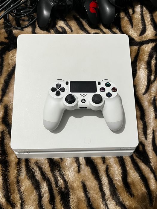 Ps4 playstation slim alb white