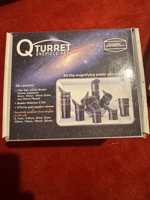 Set oculare  Baader Q-Turret Eyepiece Set NOU