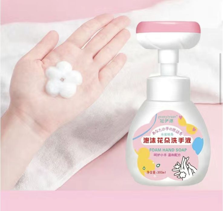 Жидкое мыло цветочки