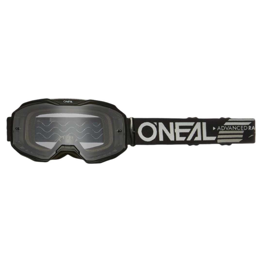 Мотокрос очила O'NEAL B-10 Solid Black - CLEAR V.24