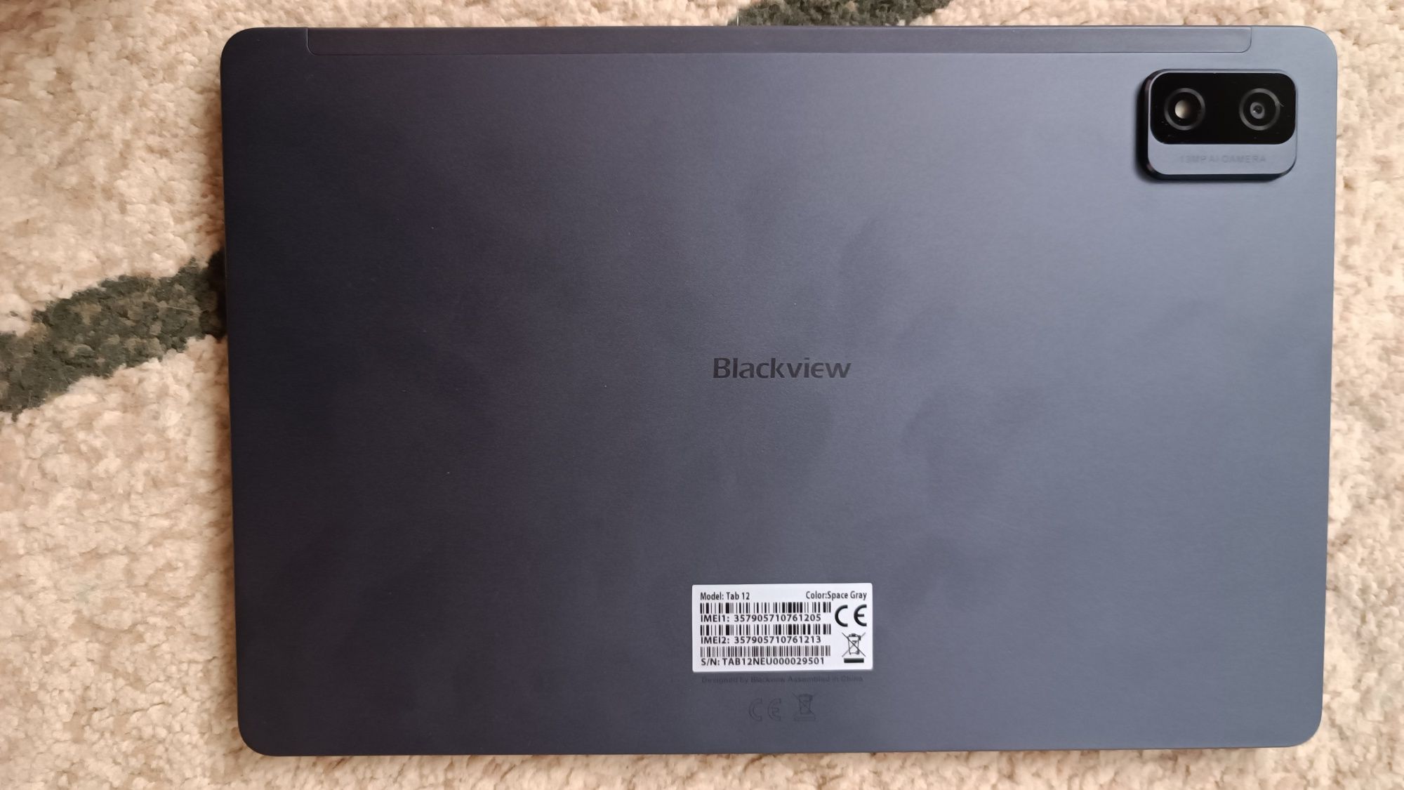 Продам Планшет Blackview Tab 12 10.1 дюйм 4 Гб/64 Гб

Планшет в идеаль