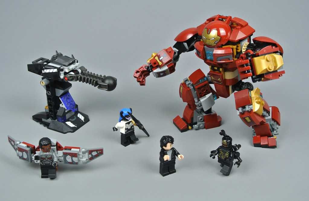 Set tip lego Marvel Heroes Distrugerea Hulkbuster 76104