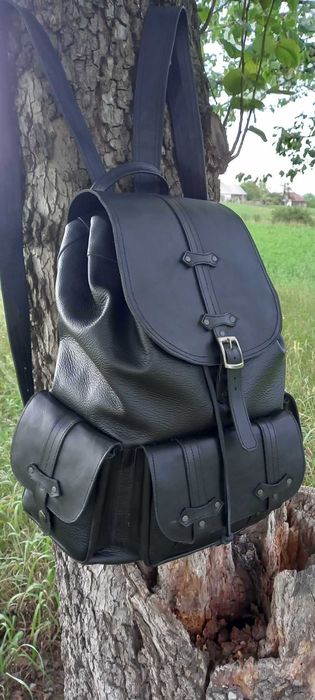Rucsac din piele naturala