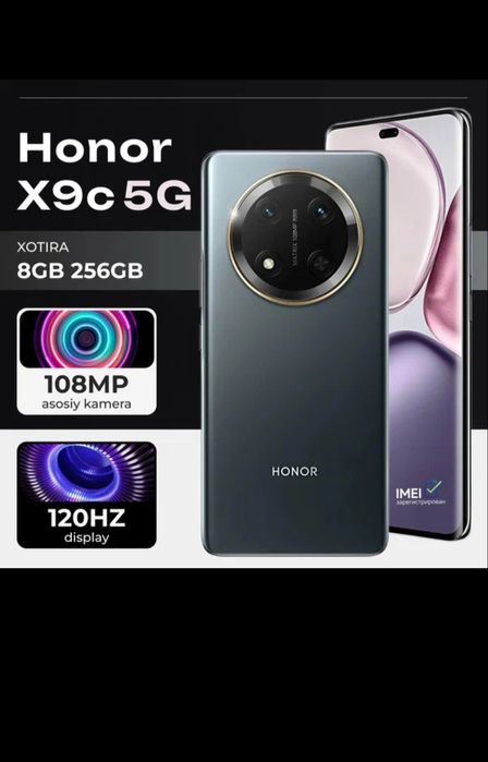 Honor x9c 16/256Gb чёрный
