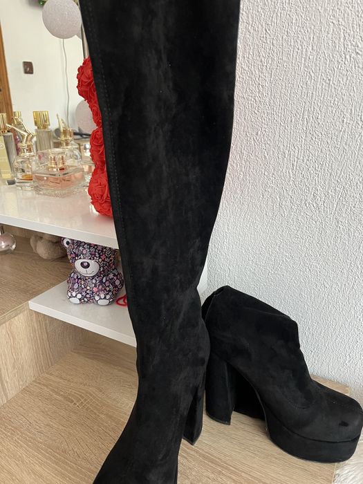 Ботуши с дебел ток