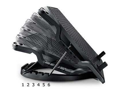 Cooler laptop Cooler Master Ergostand III, 17", vent. 230mm, USB Negru