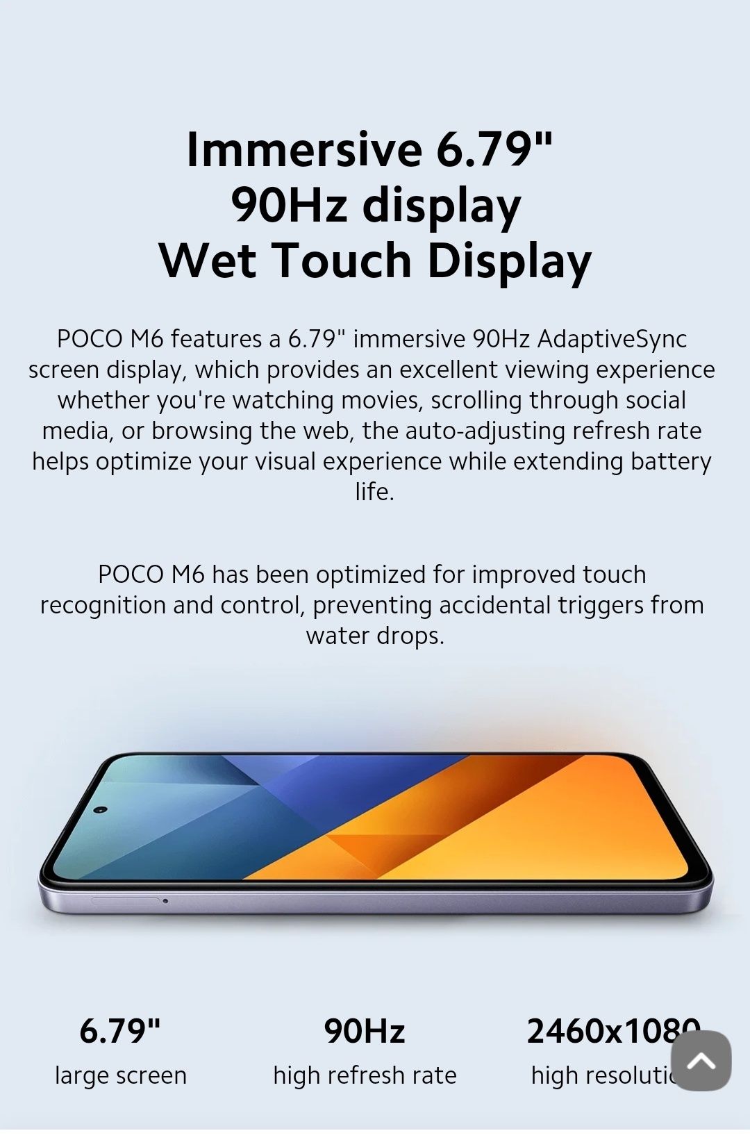 Xiaomi Poco M6 256/8 GB RAM 108 mpx camera НОВ