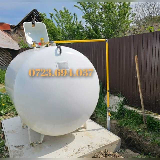 Instalatie alimentare locuinta GPL/rezervor/bazin propan,montaj, ISCIR