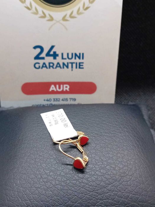 Cercei aur 14k 0.92g (B.24505 AG31 Barboi) Garantie 2 ani