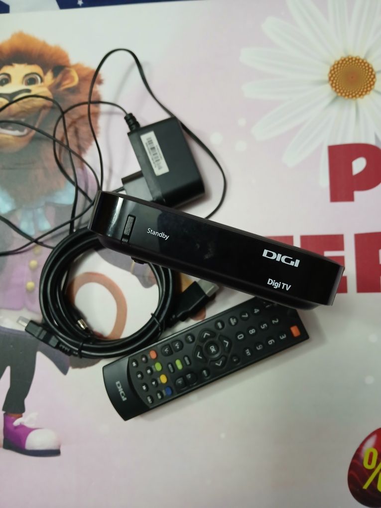 Receptor/Decodor cablu tv dvb-c hd digi