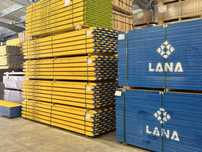 LANA IRU PU cant albastru - Cofraje tip doka, panouri , Grinda H20