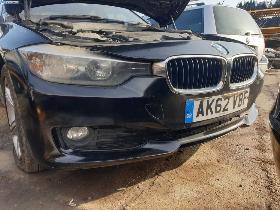 Bara Spoiler Fata cu Imperfectiuni BMW Seria 3 F30 F31 NFL Non Facelift 2011 - 2014 Culoare 668 Schwarz 2 [K0338]