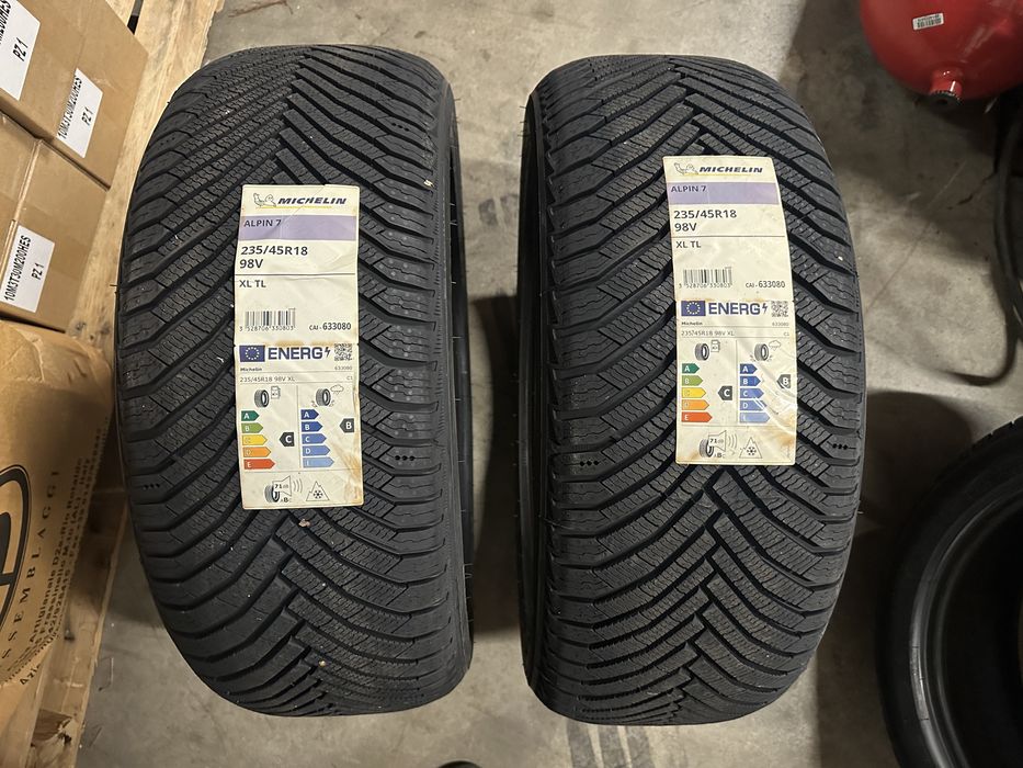 235/45/18  Michelin Alpin 7 Extra Load 2 броя