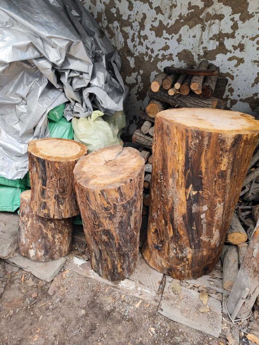 Пенек для рубки мяса из урюка