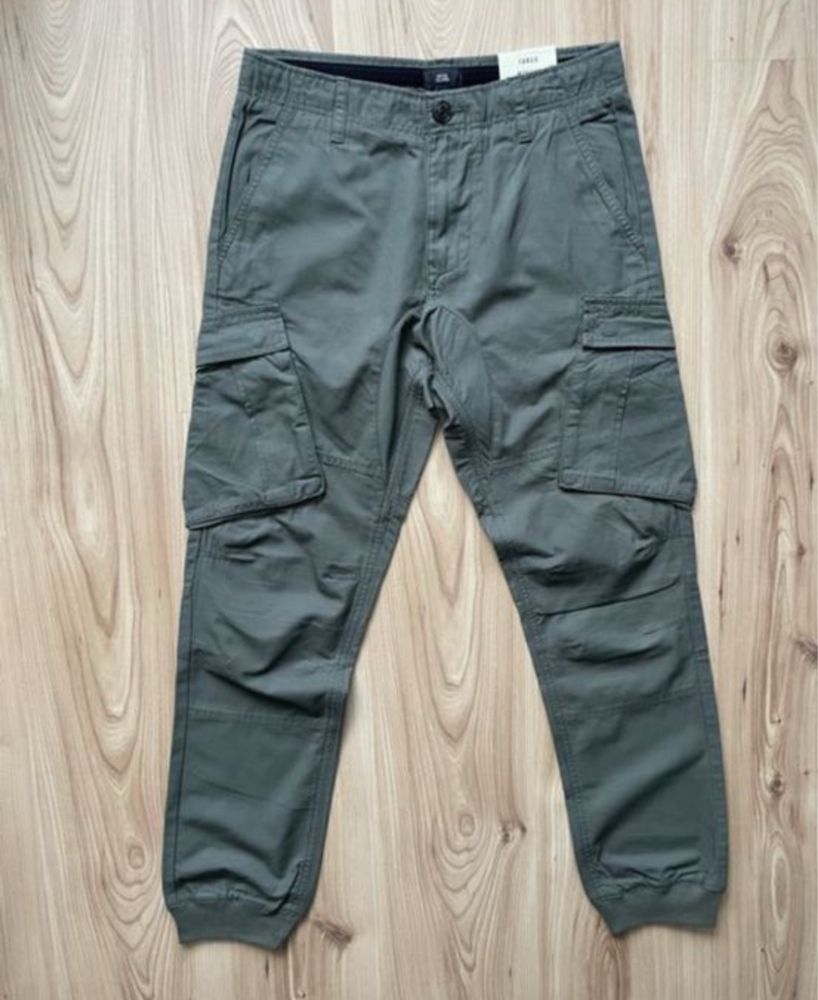 RIVER ISLAND cargo / НОВ мъжки карго панталон S