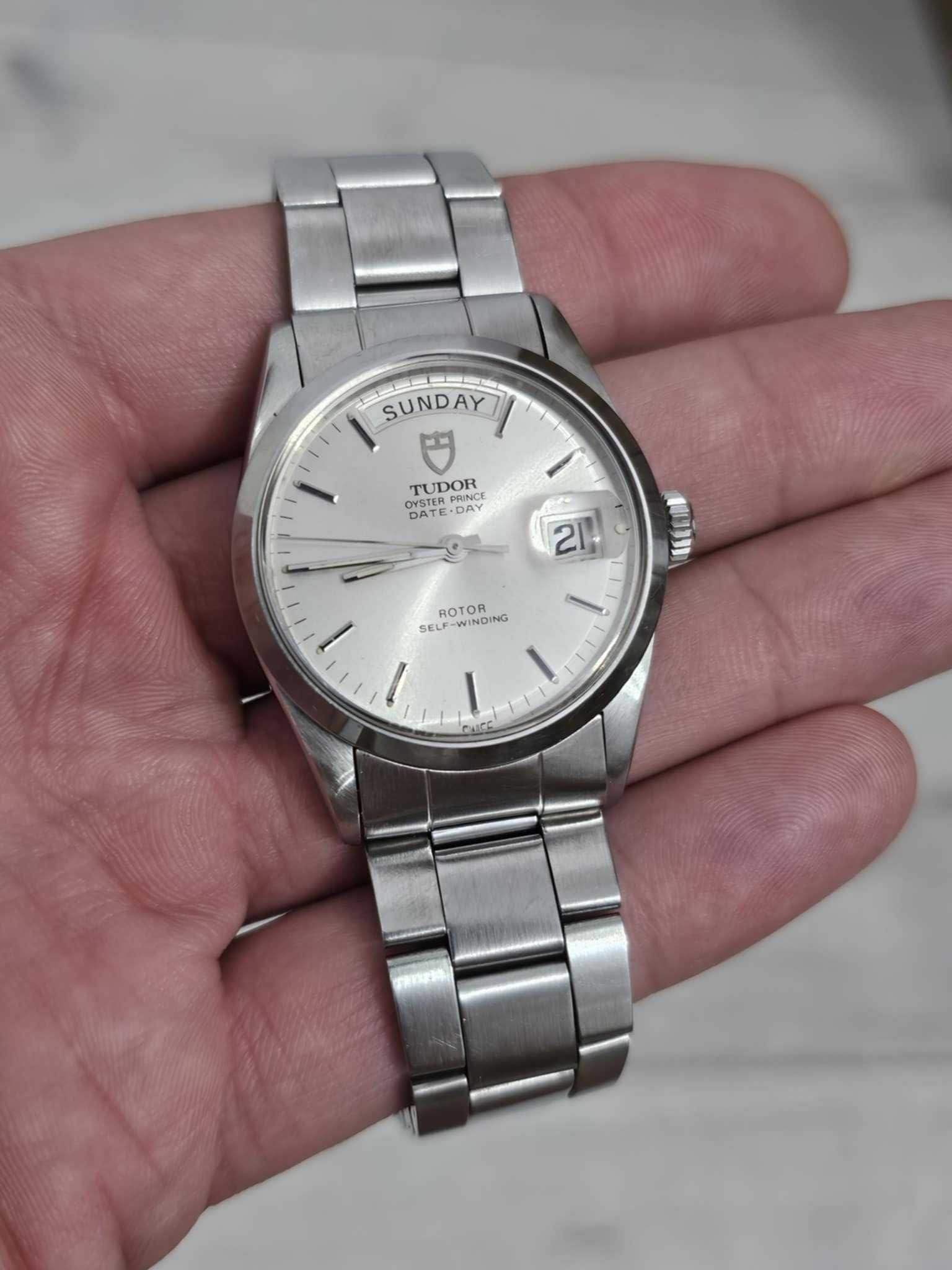 Ceas Tudor Oyster Prince Date-Day din 1983 Vintage by Rolex NOS