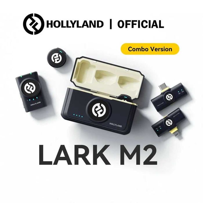 Новый Hollyland Lark M2 Беспроводной микрофон (Lightning + Type-C)
