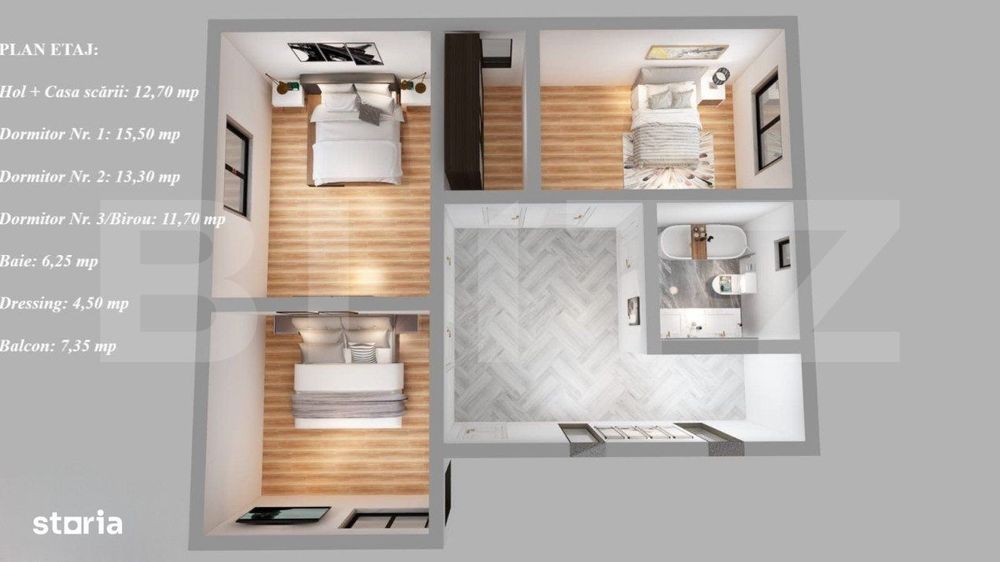 Casa P+1, 4 camere, 135 mp, Zona Dumbrava