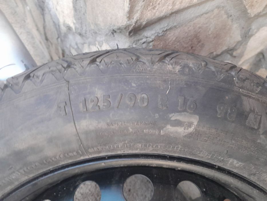 Резервна гума (патерица) 5x120 R16 - Mercedes-Benz