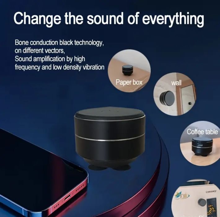 Wireless resonance speaker блутот говорител