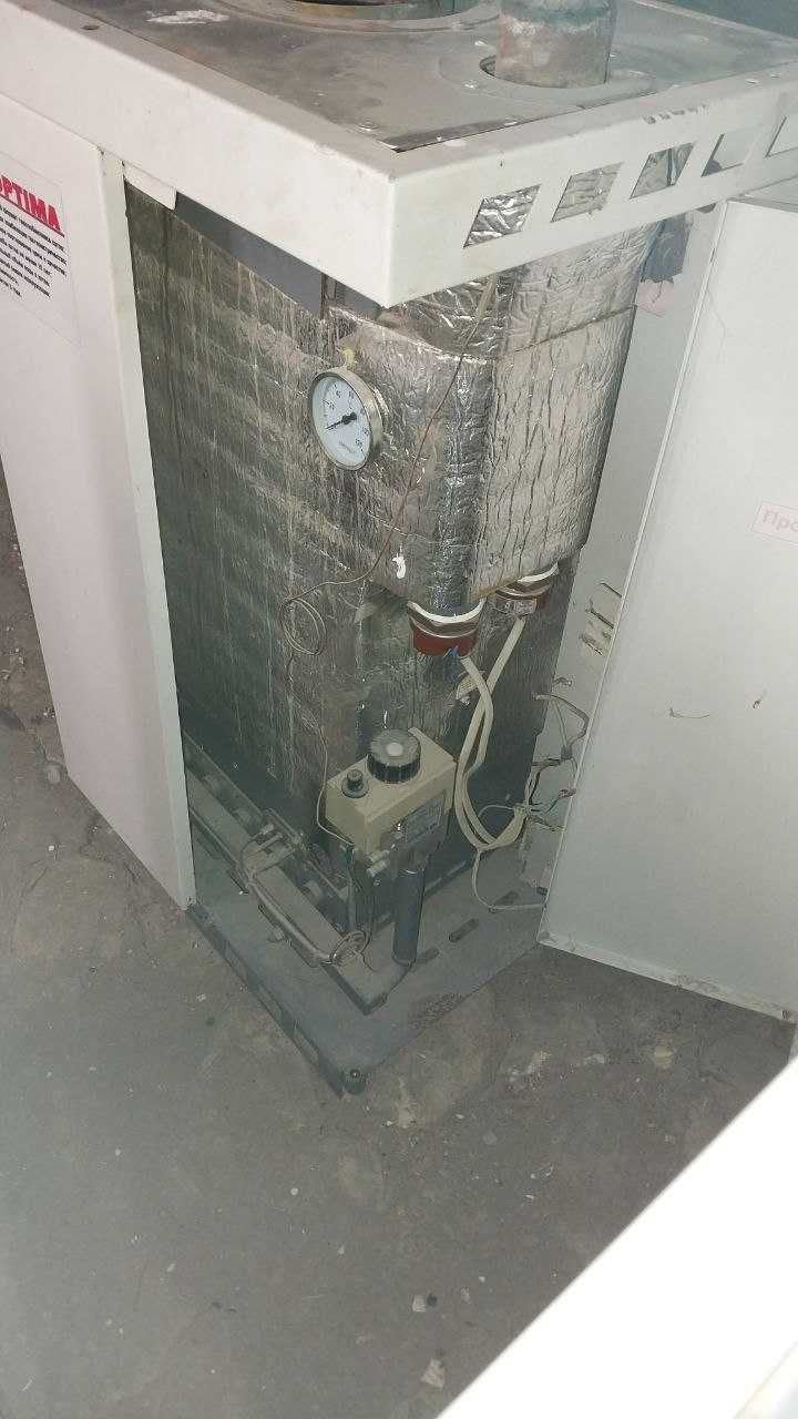 Котел Оптима мощный ток и газ